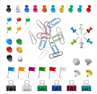 工字钉回形针燕尾夹图片