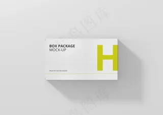 纸盒药盒包装vi样机效果图贴图图片