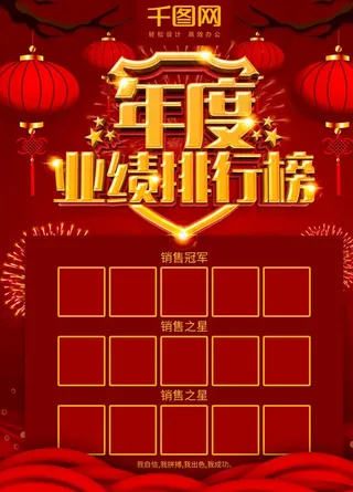 年度业绩排行榜图片