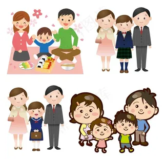 父母与孩子图片