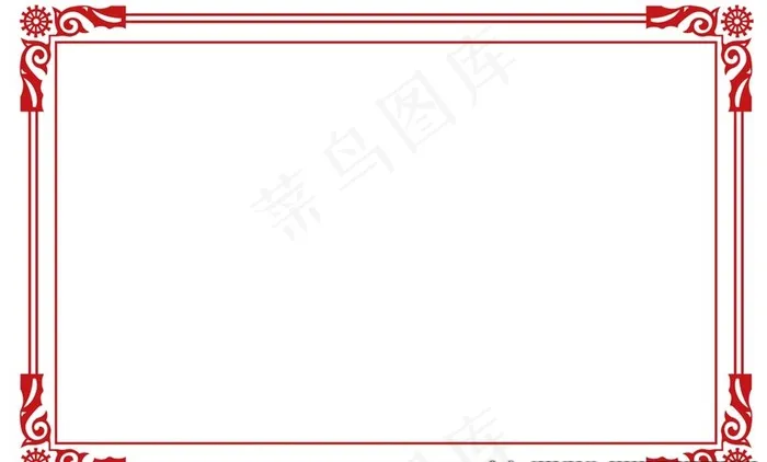 中式边框 欧美边框图片cdr矢量模版下载