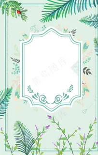 春季小清新背景图片