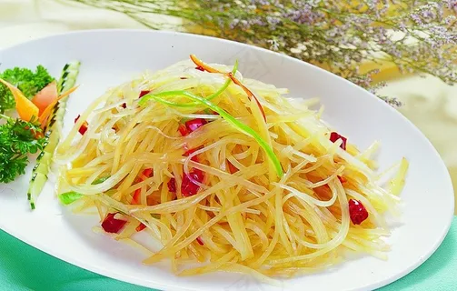 酸辣土豆丝图片 酸辣土豆丝图片
