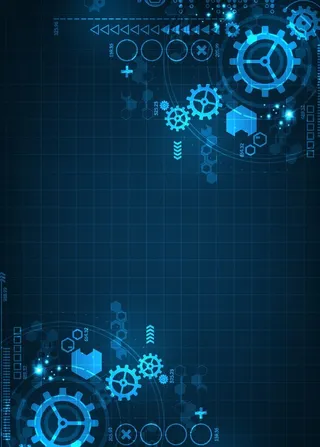 科技感齿轮高清背景图片