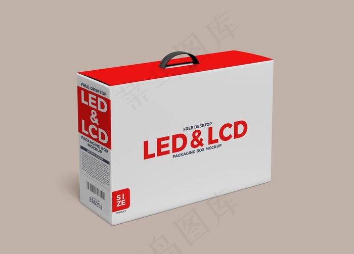 LED包装盒设计效果图片