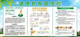健康教育知识宣传栏图片