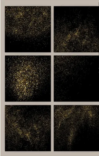 金色粉末底纹矢量素材图片