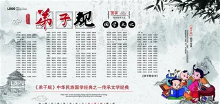 国学经典   弟子规全文图片