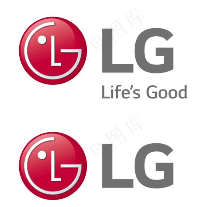 LG logo   标志图片ai矢量模版下载