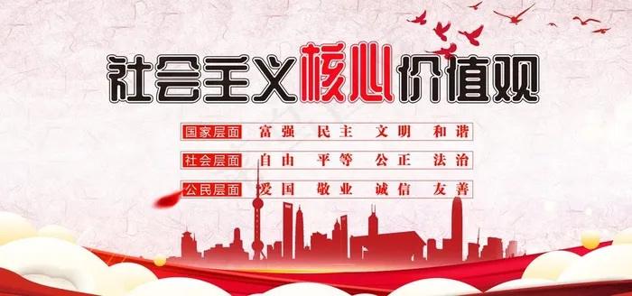 *核心价值观图片(7087X3543(DPI:150))psd模版下载