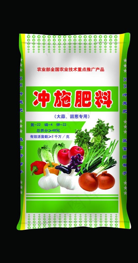 立体包装化肥袋图片psd模版下载