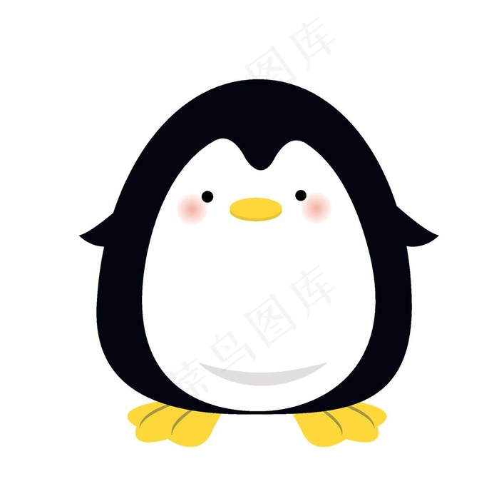 矢量卡通企鹅图片