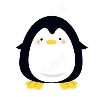 矢量卡通企鹅图片