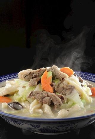 牛肉炖大白菜图片