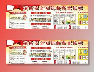 消防安全知识教育宣传栏图片