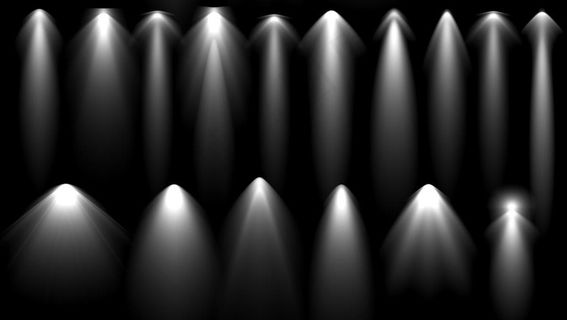 灯光光效光束图片