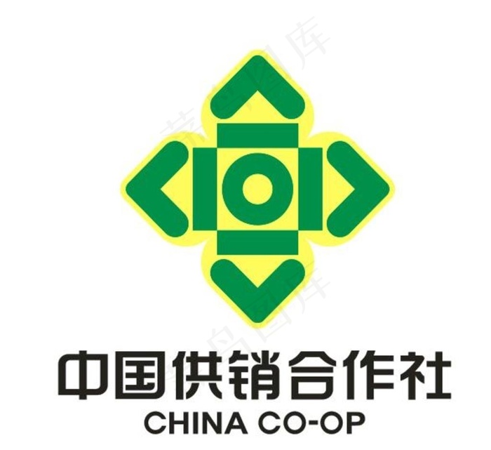 中国供销合作社标志图片cdr矢量模版下载