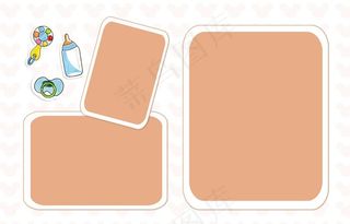 儿童相册设计模板图片