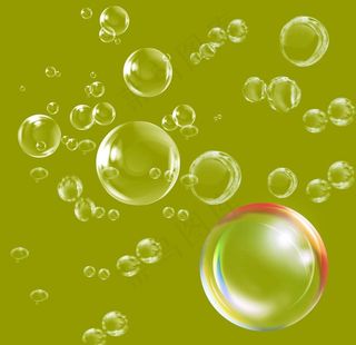 气泡图片