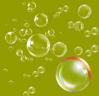 气泡图片