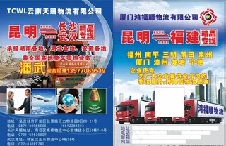 物流DM单图片