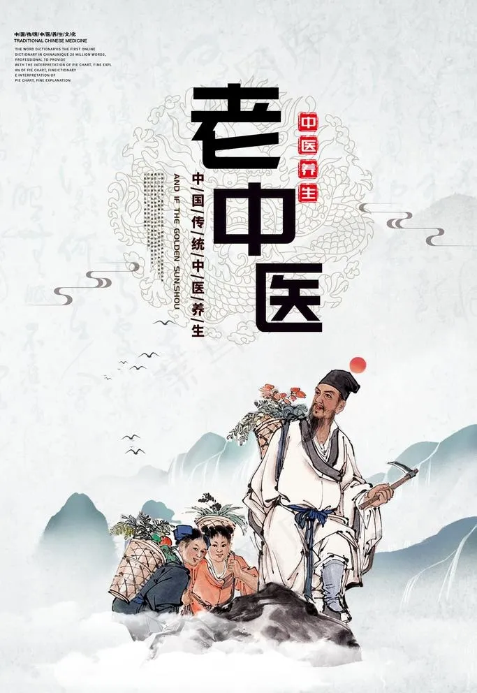 中医图片(1772X2657(DPI:150))psd模版下载