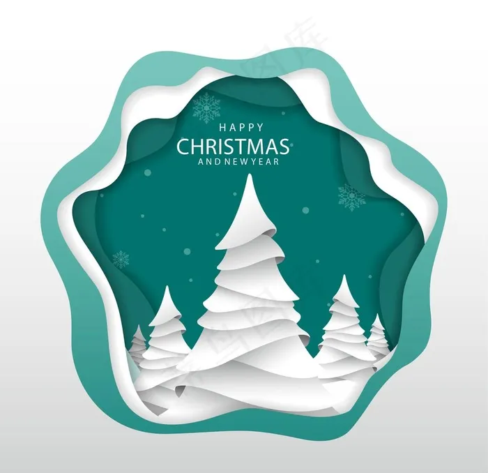 圣诞节素材图片ai矢量模版下载