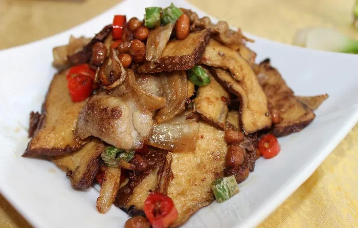 香干炒肉图片