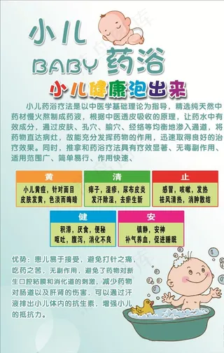 小儿药浴 药浴 产后修复 产后图片