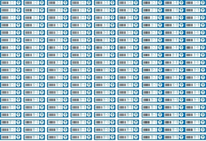 货架条码图片cdr矢量模版下载