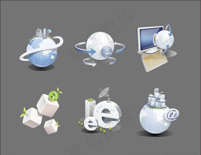 矢量科技素材图片