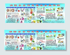 消防与安全版面图片