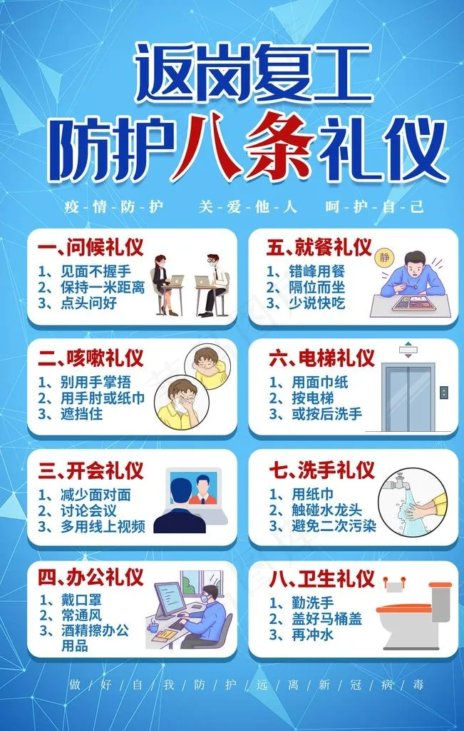 防护疫情图片(3543X5315(DPI:150))psd模版下载