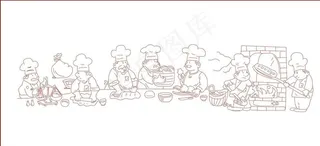 蛋糕烘焙过程图片