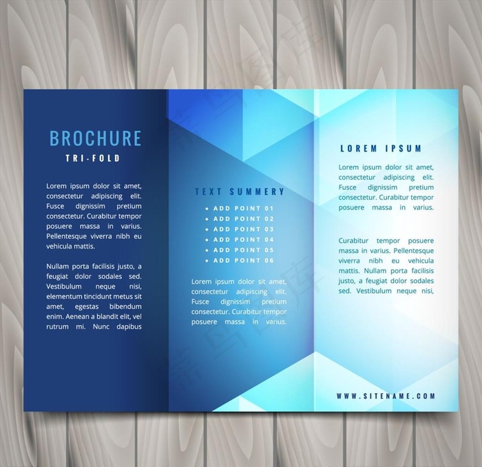 企业三折页图片