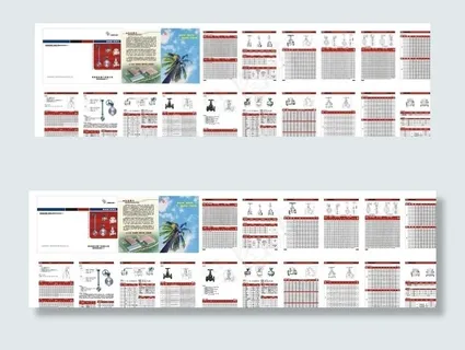 美标阀门样本图片