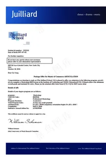 offer 录取通知书图片