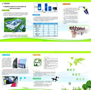 绿色三折页图片