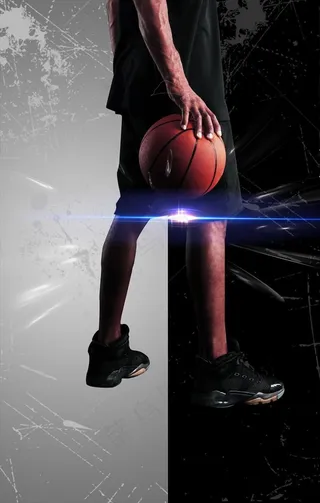 炫酷篮球海报图片
