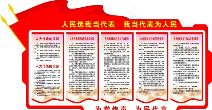 人大联络站图片(4000X2000)cdr矢量模版下载