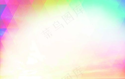 彩色晶格背景图片