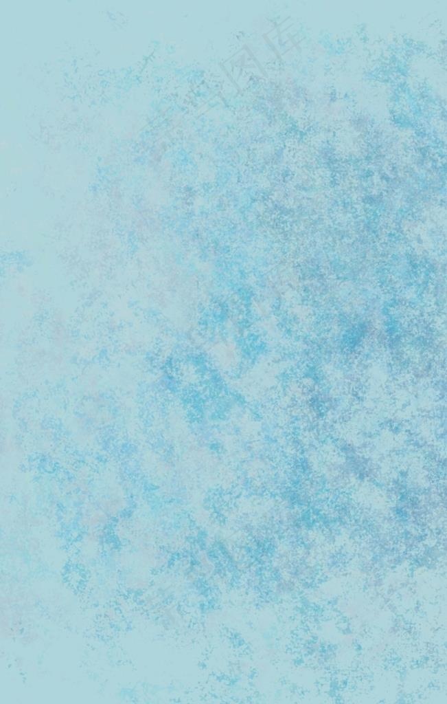 淡蓝色清新简约水彩透明肌理背景图片