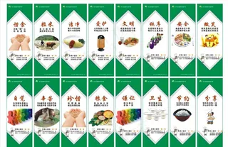 学校食堂文化图片