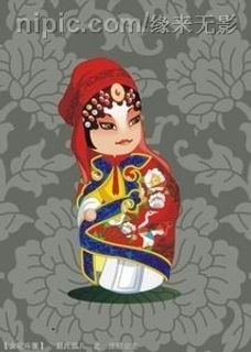 国粹京剧卡通人38款图片