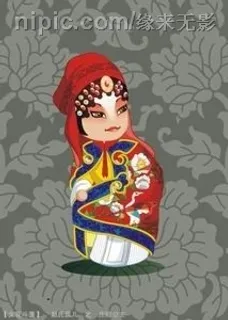 国粹京剧卡通人38款图片