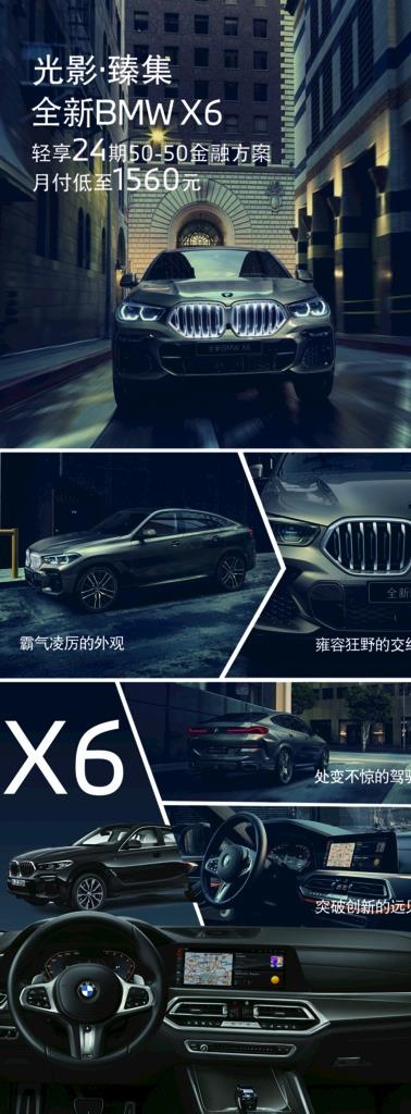 BMW X6车型宣传亮点图图片