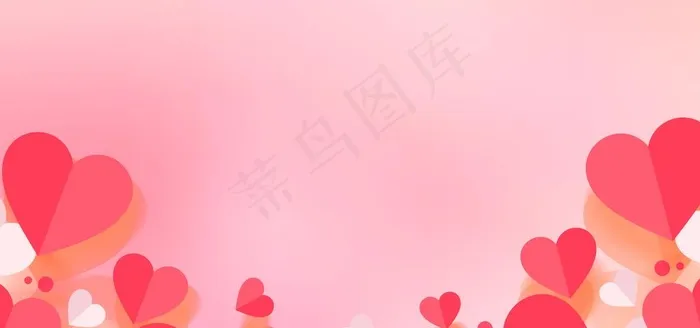 情人节质感大气温馨背景图片(4724X2362(DPI:300))psd模版下载