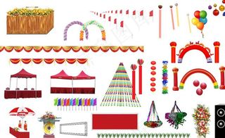 开业庆典素材图片