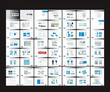 科技公司VI视觉形象识别系统图片