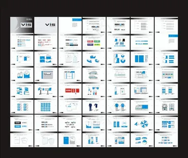 科技公司VI视觉形象识别系统图片